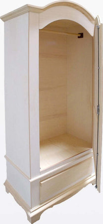 MOBILI-2G---ARMADIO-IN-LEGNO-1-PORTA-1-CASSETTO-GREZZO-96X56X196