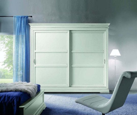 MOBILI-2G---ARMADIO-IN-LEGNO-CLASSICO-2-ANTE-SCORREVOLI-LEGNO-BIANCO-300X68X255