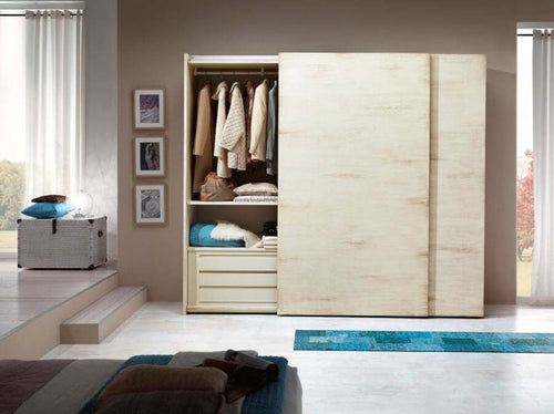 MOBILI-2G---Armadio-moderno-2-ante-scorrevoli-legno-bianco-pattinato-282X61X246