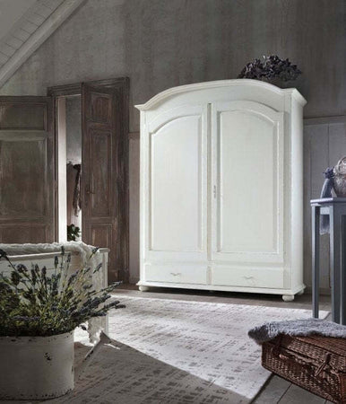 MOBILI-2G---ARMADIO-SHABBY-2-ANTE-CLASSICO-LEGNO-BIANCO-181x61x224