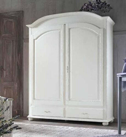 MOBILI-2G---ARMADIO-SHABBY-2-ANTE-CLASSICO-LEGNO-BIANCO-181x61x224