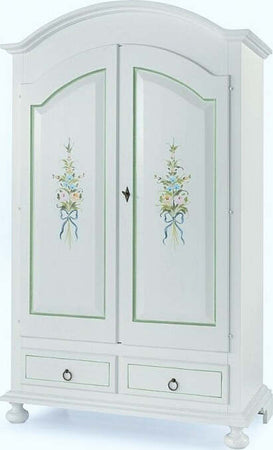 MOBILI-2G---ARMADIO-SHABBY-2-ANTE-IN-LEGNO-DECORATO-125x61X200