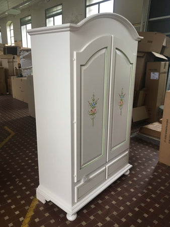 MOBILI-2G---ARMADIO-SHABBY-2-ANTE-IN-LEGNO-DECORATO-125x61X200