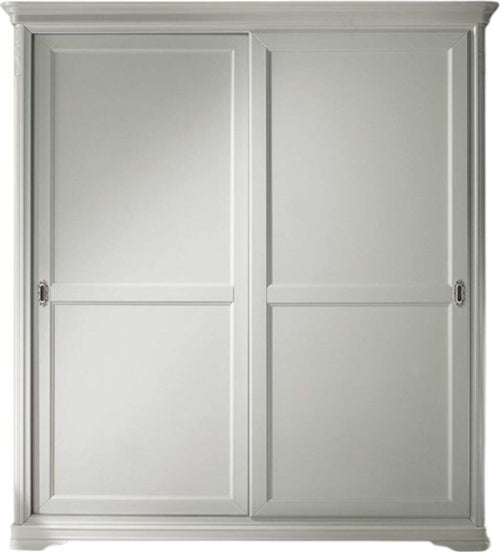 MOBILI-2G---ARMADIO-SHABBY-2-ANTE-SCORREVOLI-IN-LEGNO-MASSELLO-BIANCO-L.200-P.67-H.220