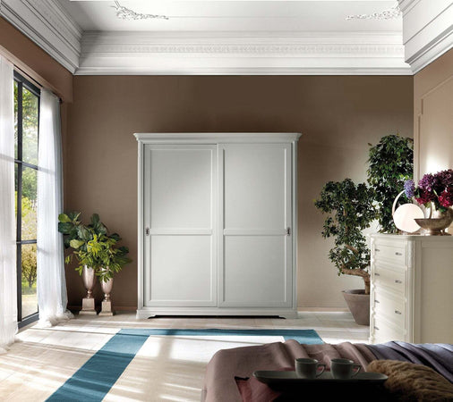 MOBILI-2G---ARMADIO-SHABBY-2-ANTE-SCORREVOLI-IN-LEGNO-MASSELLO-BIANCO-L.200-P.67-H.220