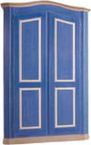 MOBILI-2G---Armadio-shabby-2-porte-in-legno-blu-e-miele-131x63x214