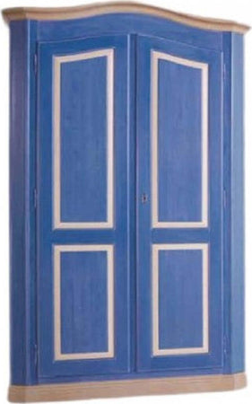 MOBILI-2G---Armadio-shabby-2-porte-in-legno-blu-e-miele-131x63x214