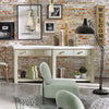 MOBILI-2G---BANCONE-4-CASSETTI-1-RIPIANO-SHABBY-GRIGIO-IN-LEGNO-MASSELLO
