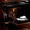 MOBILI-2G---Bureau-5-cassetti-in-legno-noce-consumato-shabby-55X41x100