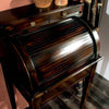 MOBILI-2G---Bureau-5-cassetti-in-legno-noce-consumato-shabby-55X41x100