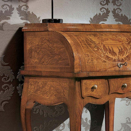 MOBILI-2G---Bureau-6-cassetti-in-legno-intarsiato-bassano-72X50x102