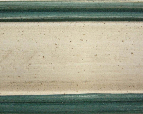 MOBILI-2G---Cassapanca-in-legno-bianco-con-profilo-azzurro-L.120-x-P.44-H.51