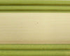 MOBILI-2G---Cassapanca-in-legno-laccato-avorio-con-profilo-verde-L.120x-P.44-H.51