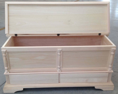 MOBILI-2G---CASSAPANCA-LEGNO-2-CASSETTI-CON-COLONNE-GREZZO