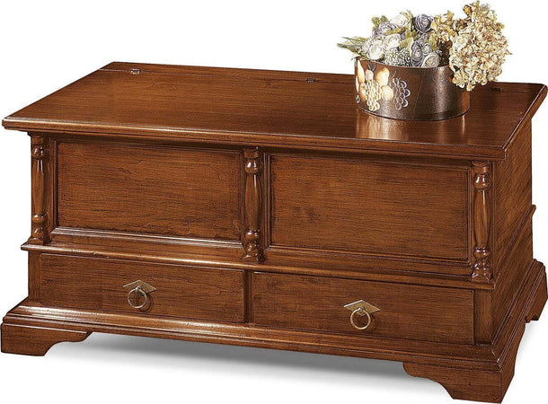 MOBILI-2G---CASSAPANCA-LEGNO-2-CASSETTI-CON-COLONNE-GREZZO