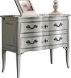 MOBILI-2G---Cassettiera-2-cassetti-Legno-bianco-Shabby-chic-92x44x79