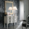 MOBILI-2G---Cassettiera-2-cassetti-Legno-bianco-Shabby-chic-92x44x79
