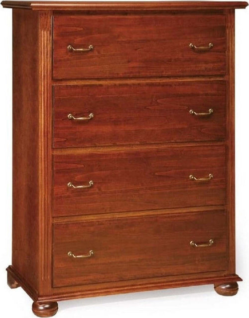 MOBILI-2G---Cassettiera-4-cassetti-in-legno-arte-povera-tinta-noce-102x50X140