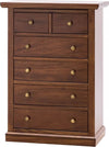 MOBILI-2G---Cassettiera-6-cassetti-in-legno-arte-povera-tinta-noce-63x37X93