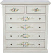 MOBILI-2G---Cassettiera-6-cassetti-in-legno-shabby-bianco-anticato-decorato-86x40X96