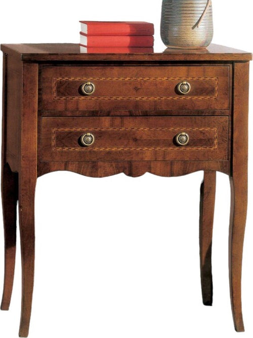 MOBILI-2G---Cassettiera-classica-2-cassetti-Legno-bassano-65x40x80