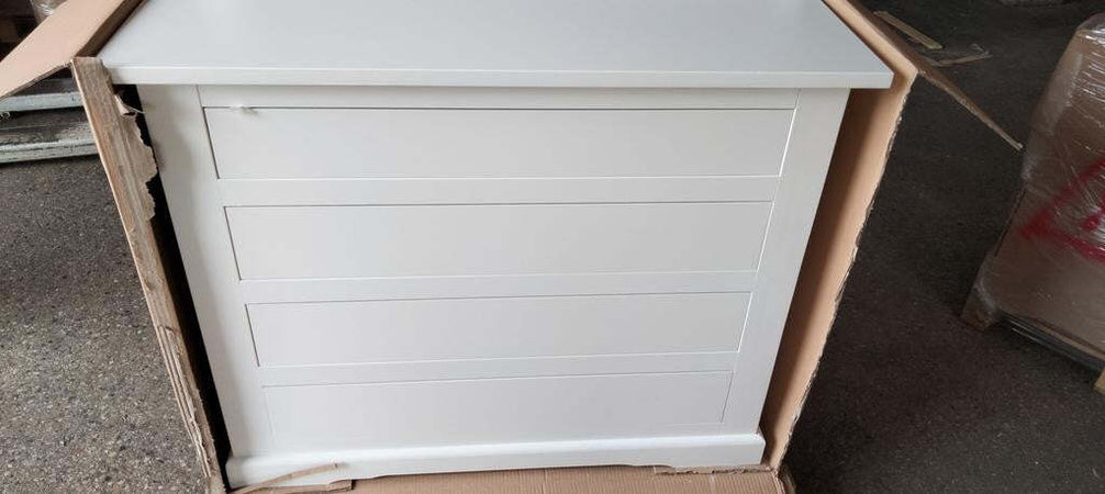 MOBILI-2G---Cassettiera-classica-4-cassetti-legno-bianco-shabby-115x50x90