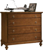 MOBILI-2G---Cassettiera-classica-4-cassetti-legno-massello-tinta-noce-119x52x101