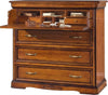 MOBILI-2G---Cassettiera-classica-4-cassetti-ribalta-legno-tinta-noce-126x55x117