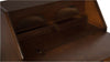 MOBILI-2G---Cassettiera-classica-5-cassetti-con-ribalta-legno-tinta-noce-scuro-66x38X80