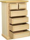 MOBILI-2G---Cassettiera-classica-6-cassetti-In-Legno-grezzo-63x37x93