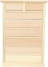 MOBILI-2G---Cassettiera-classica-8-cassetti-In-Legno-grezzo-87x40x125