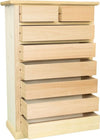 MOBILI-2G---Cassettiera-classica-8-cassetti-In-Legno-grezzo-87x40x125