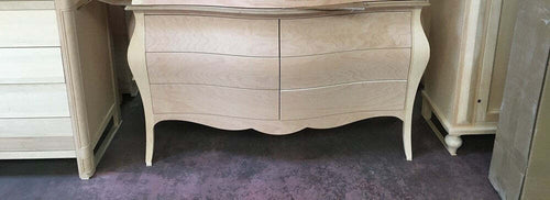 MOBILI-2G---CASSETTIERA-CLASSICA-BOMBATA-IN-LEGNO-6-CASSETTI-GREZZO-L.162-P.58-H.85