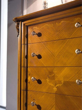 MOBILI-2G---CASSETTIERA-CLASSICA-IN-LEGNO-5-CASSETTI-FINITURA-BASSANO-L.76-P.44-H.110