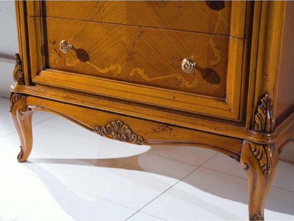 MOBILI-2G---CASSETTIERA-CLASSICA-IN-LEGNO-5-CASSETTI-FINITURA-BASSANO-L.76-P.44-H.110