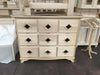 MOBILI-2G---CASSETTIERA-CLASSICA-IN-LEGNO-9-CASSETTI-GREZZO-L.147-P.55-H.119