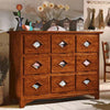 MOBILI-2G---CASSETTIERA-CLASSICA-IN-LEGNO-9-CASSETTI-GREZZO-L.147-P.55-H.119