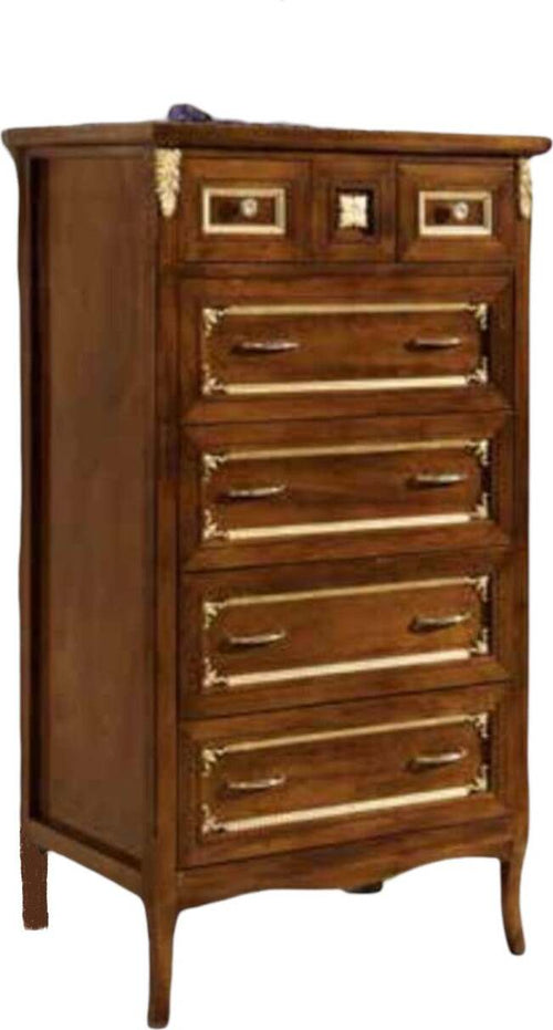 MOBILI-2G---CASSETTIERA-CLASSICA-IN-LEGNO-BASSANO-E-PROFILI-ORO-79X50X144