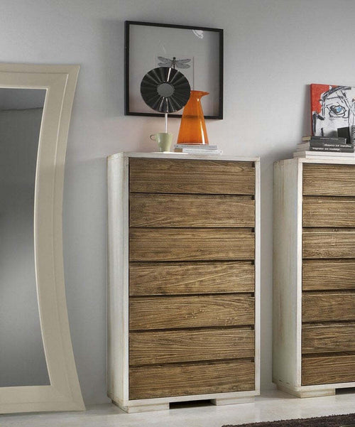 MOBILI-2G---Cassettiera-Contemporanea-7-cassetti-in-legno-massello-L.70-x-P.45-H.137