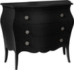 MOBILI-2G---Cassettiera-sagomata-3-cassetti-legno-laccato-nero-opaco-99x41X85