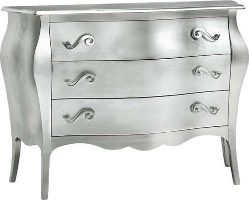 MOBILI-2G---Comò-3-cassetti-bombato-120*45*85-ARGENTO