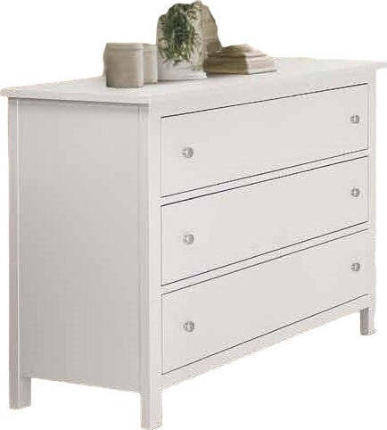 MOBILI-2G---COMO'-IN-LEGNO-3-CASSETTI-LACCATO-BIANCO-114-X-51-X-95-H