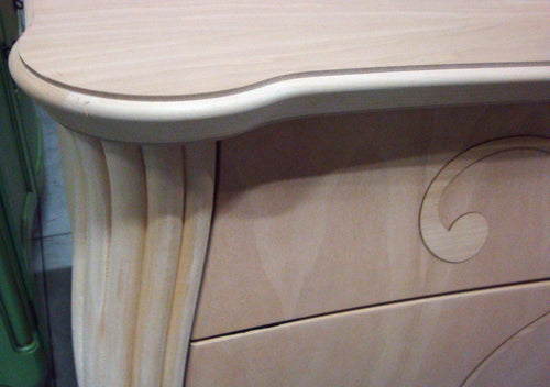MOBILI-2G---COMO'-IN-LEGNO-BOMBATO-4-CASSETTI-GREZZO-L.170-P.60-H.98