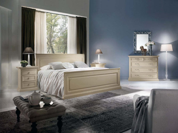 MOBILI-2G---COMODINO-3-CASSETTI-1-TIRETTO-IN-LEGNO-MASSELLO-AVORIO-L.52-P.38-H.70