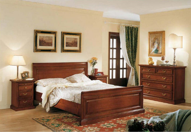 MOBILI-2G---COMODINO-3-CASSETTI-1-TIRETTO-IN-LEGNO-MASSELLO-AVORIO-L.52-P.38-H.70