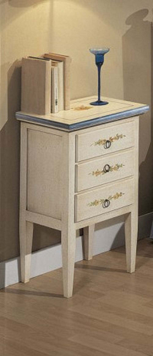 MOBILI-2G---COMODINO-3-CASSETTI-BIANCO-FILO-BLU-IN-LEGNO