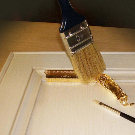 MOBILI-2G---COMODINO-BOMBATO-2-CASSETTI-LEGNO-ORO-49x29x61