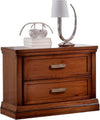 MOBILI-2G---Comodino-classico-2-cassetti-legno-tinta-noce-63,5x39x54