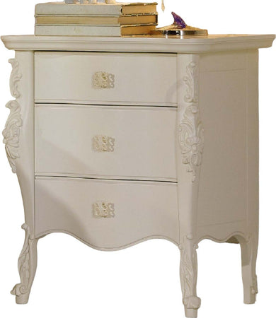 MOBILI-2G---COMODINO-CLASSICO-3-CASSETTI-IN-LEGNO-BIANCO-L.56-P.41-H.68