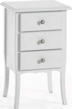 MOBILI-2G---COMODINO-CLASSICO-3-CASSETTI-SHABBY-BIANCO-45X34x71